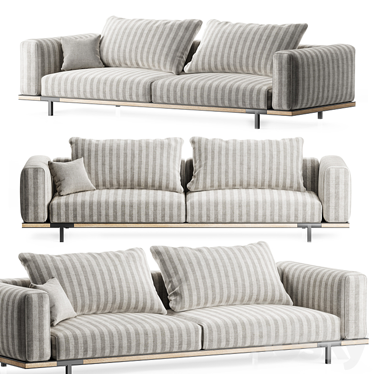 Garden sofa COSTIERA by Ethimo Free Download