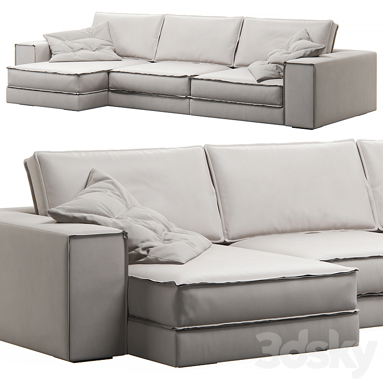 Bardi Sofa by Massimo LTD - Sofa - 3D model
