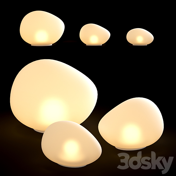 Pottery Barn Garden Light Set 3D Model