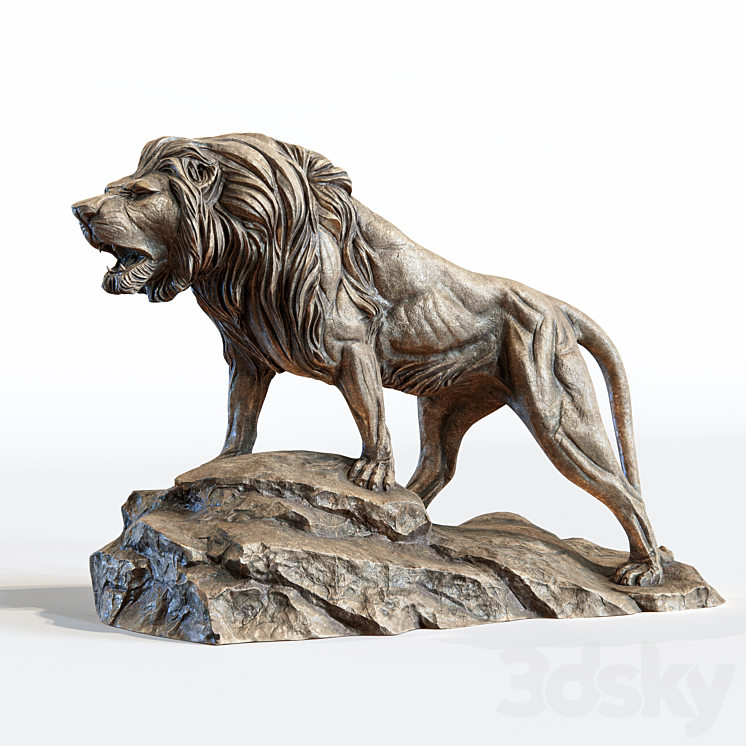 Sculpture of Leo 3D Model