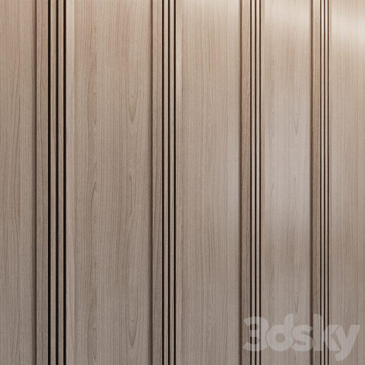 Wall Panel 12 (MC) 3D Model Free