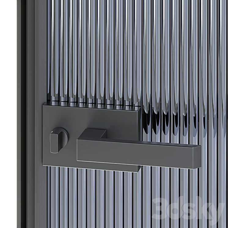 Door 1000 Lines Sofia 3D Model