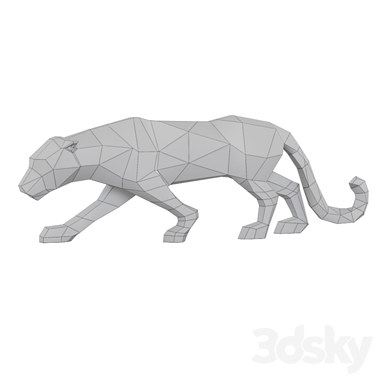 black leopard 3DS Max - thumbnail 2