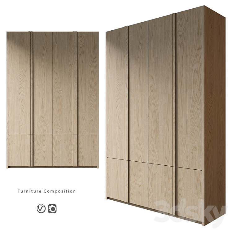 Furniture composition | 402 3D Model