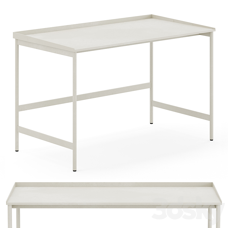 Desk Asti by BoConcept 3DS Max Model - thumbnail 2