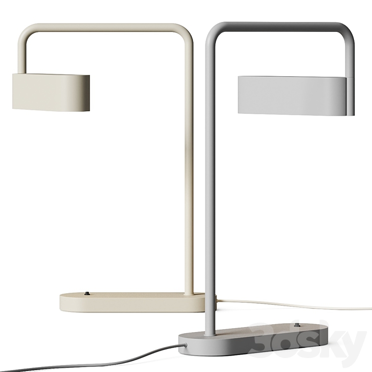 Bolia Scribe Table Lamp 3DS Max Model - thumbnail 2