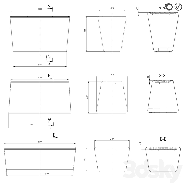 Collection of benches Lingotto Lingmodular amphitheater by Punto Design