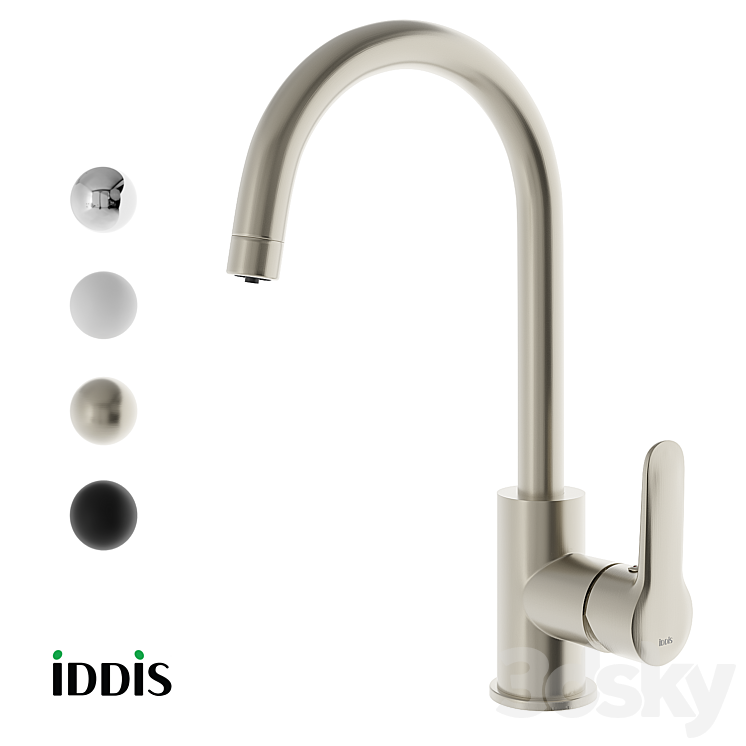 Kitchen faucet with channel for filtered water, Cuba, IDDIS, CUBSBFJi05 ...