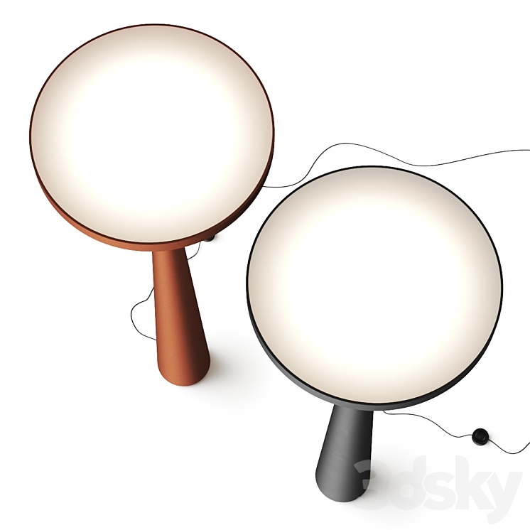 Prandina Equilibre Floor Lamp 3DS Max Model - thumbnail 2