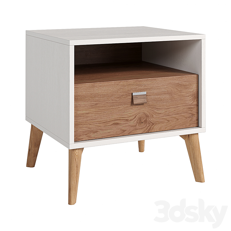 Bedside cabinet MAYER 3D Model