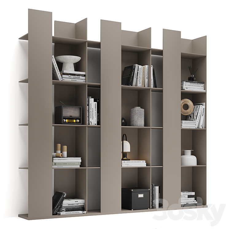 Shelving unit Lees 3D Model