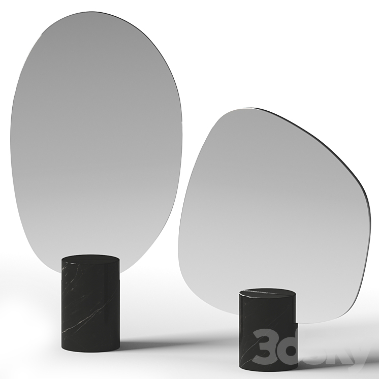 Marble Mirror by TAIWAN CRAFTS & DESIGN Mirror 3D model