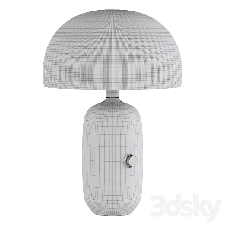 Vipp SCULPTURE | LED Marble Table Lamp 3D Model Free