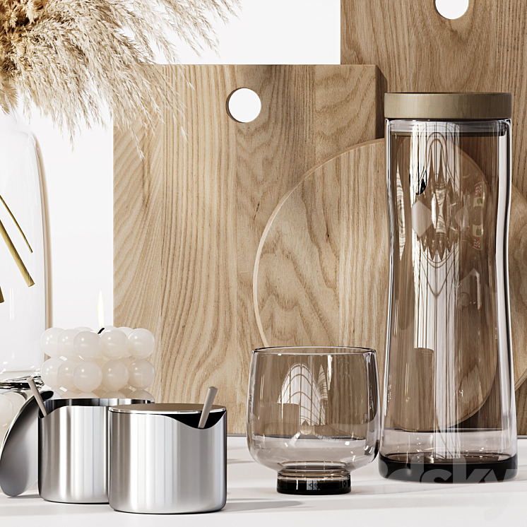 kitchen accessories 028 3D Model Free