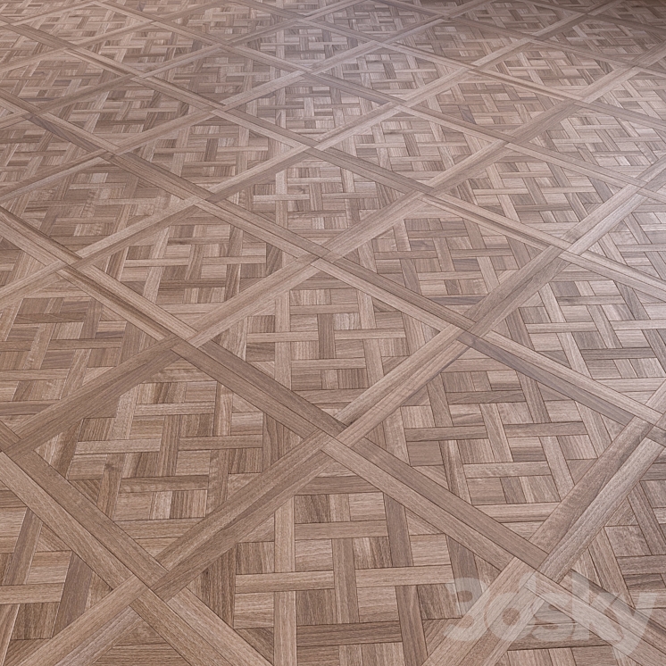 Parquet 3D Model