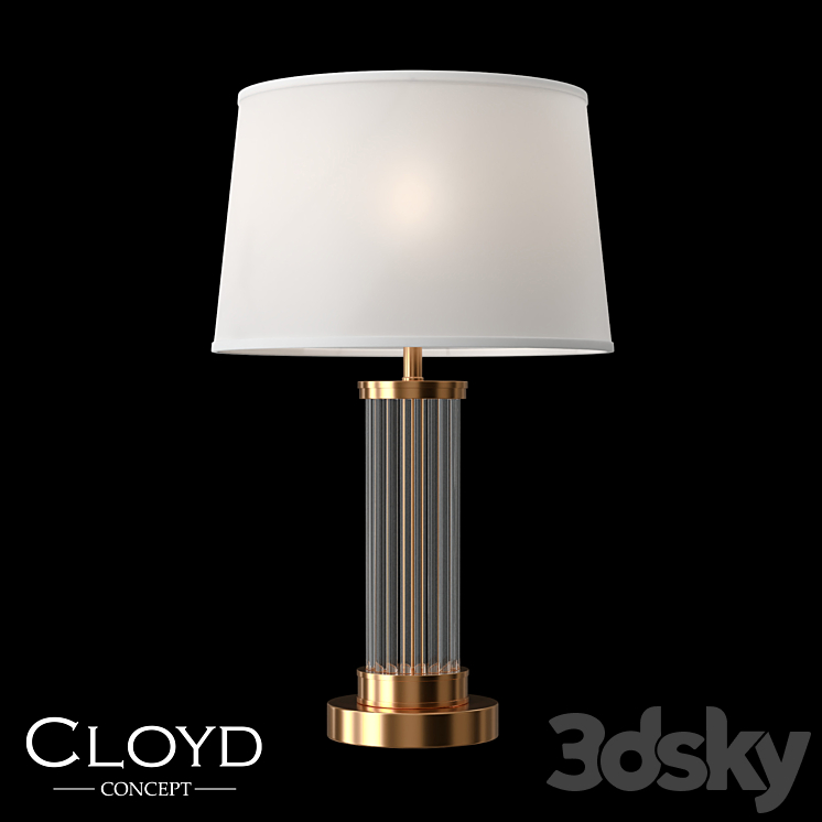 Table lamp Cloyd MARCELL T1 (art.30076) 3D Model