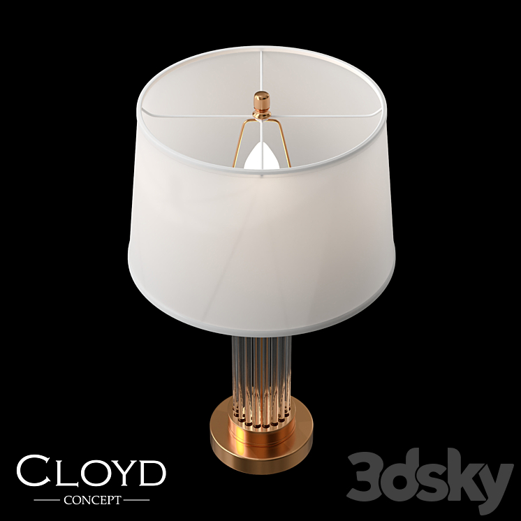 Table lamp Cloyd MARCELL T1 (art.30076) 3DS Max - thumbnail 2
