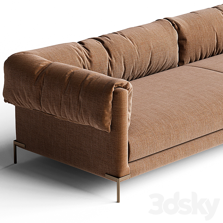DROP Sofa By Ditre Italia 3DS Max Model - thumbnail 2