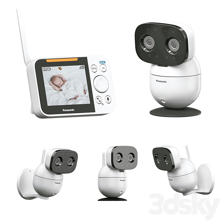 Surveillance kit 3D Model Free