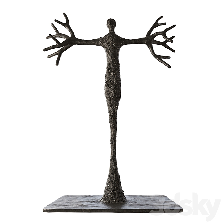 branching 3D Model Free