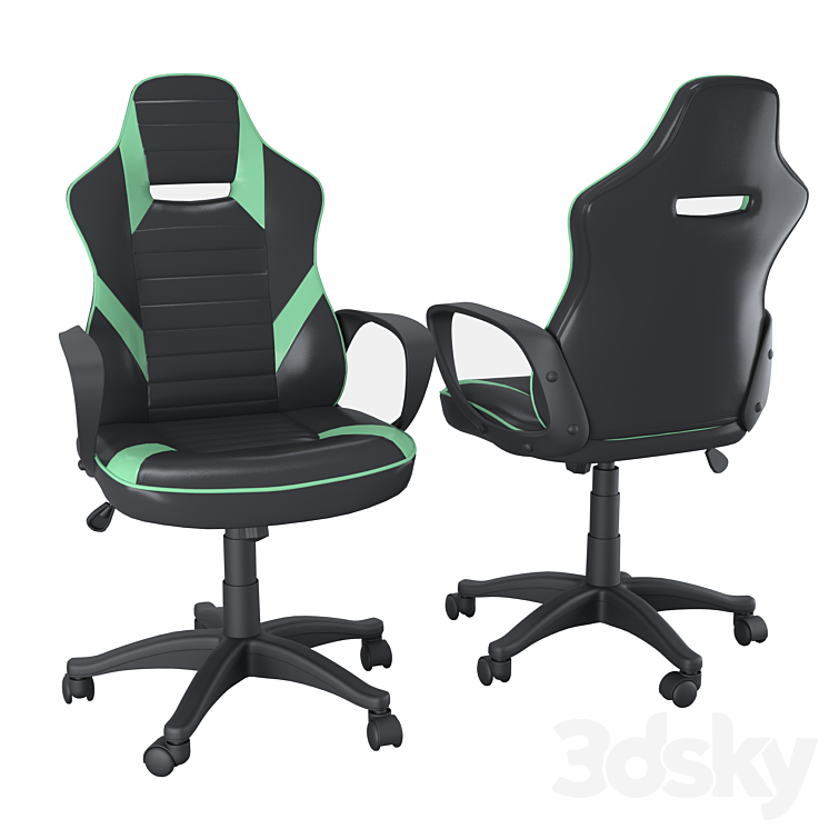 Gaming chair AGATA 3D Model