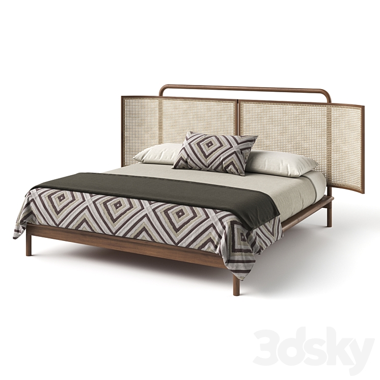 Kalinda Bed 3D Model