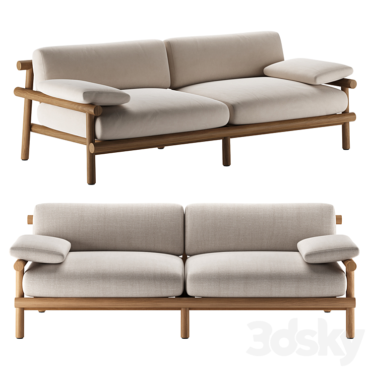 AYANA | Sofa by B&B Italia 3D Model