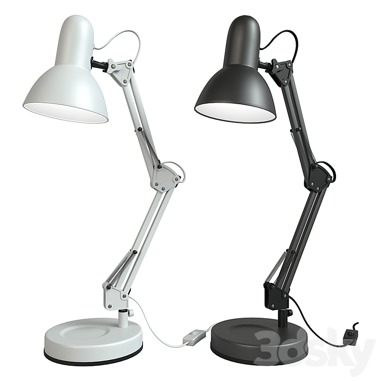 Camelion KD-313 set - Table lamp - 3D model