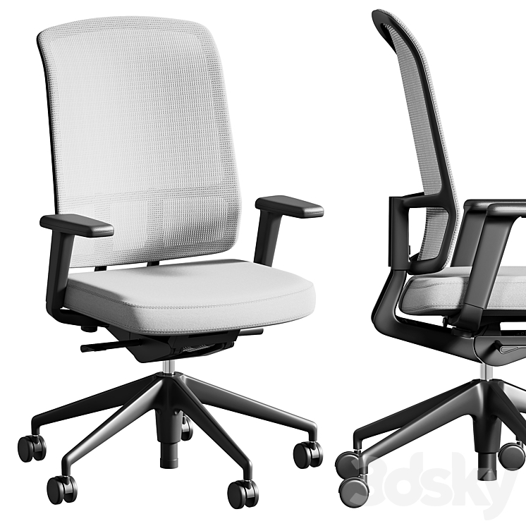 Vitra office chair AM 3D Model