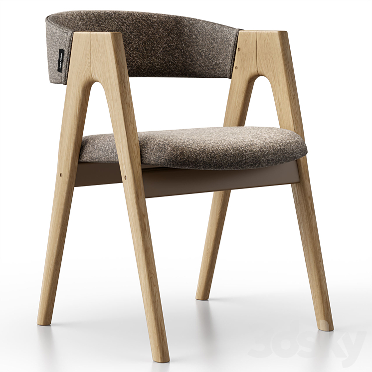 Dublin Chair by Deephouse 3DS Max Model - thumbnail 2
