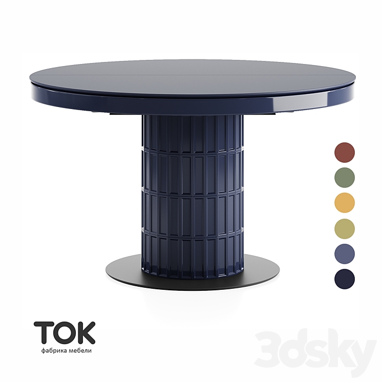 “(OM) Series of Tables “”Clinker F P50″” Sliding Tok Furniture” 3D Model