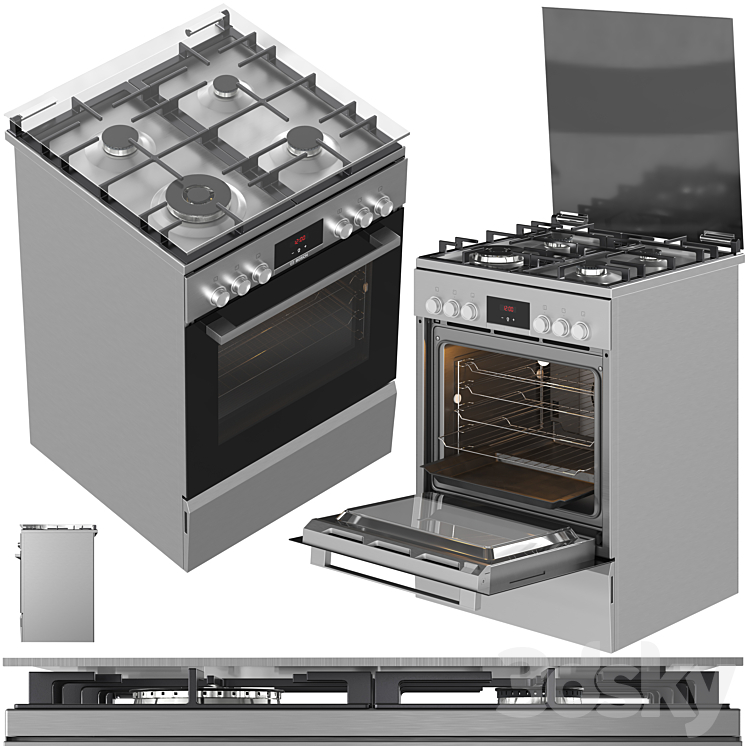 Bosch Appliance Collection 14 3DS Max - thumbnail 2