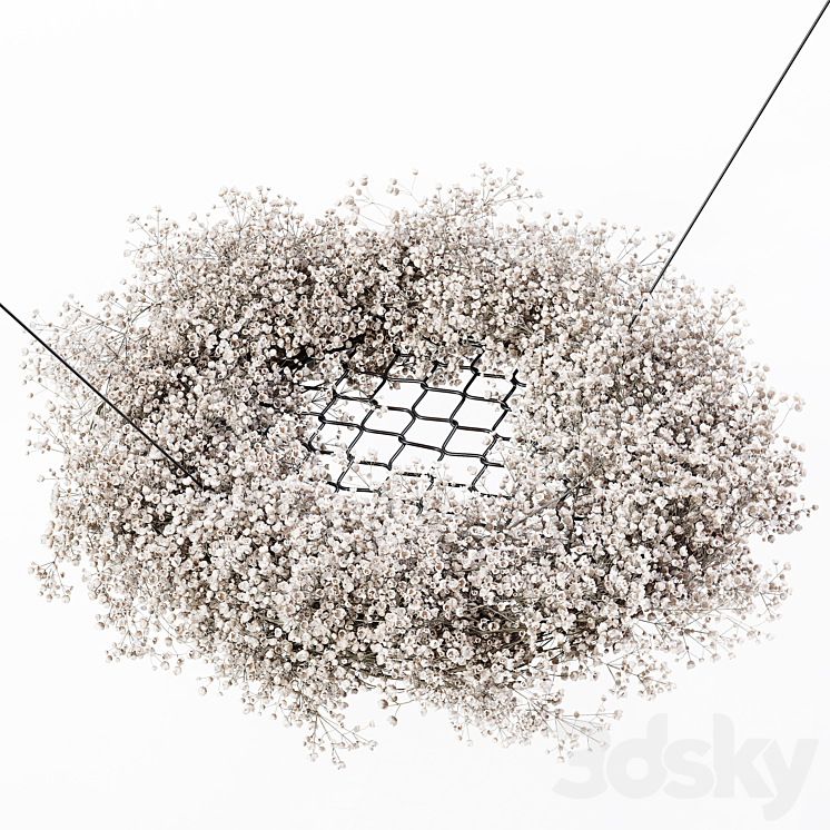 Chandelier Gypsophila 3D Model