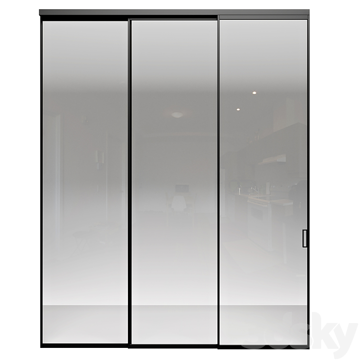 Volhovec aluminum partitions Formato 3D Model