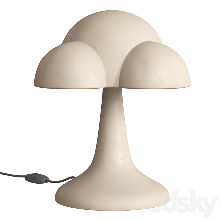 Fungus Table Lamp by 101 COPENHAGEN 3D Model Free