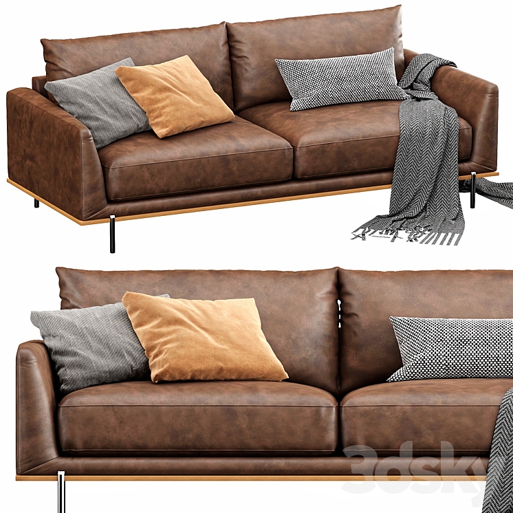 Nick Scali Shannon Sofa 3D model