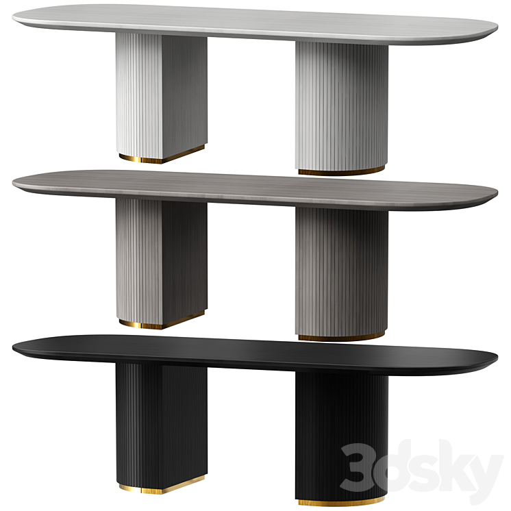 Cazarina Dining Table RENMARK 3D Model