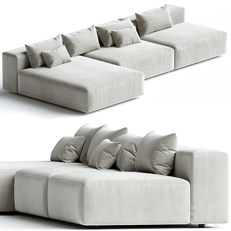 Eleonore 360x170cm modular sofa Free Download
