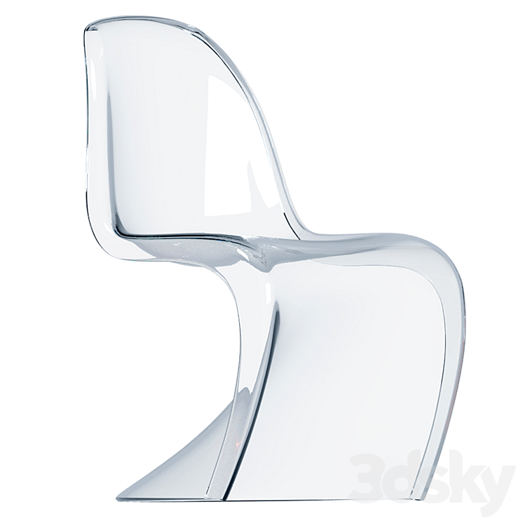 Modway Slither – transparent 3D Model