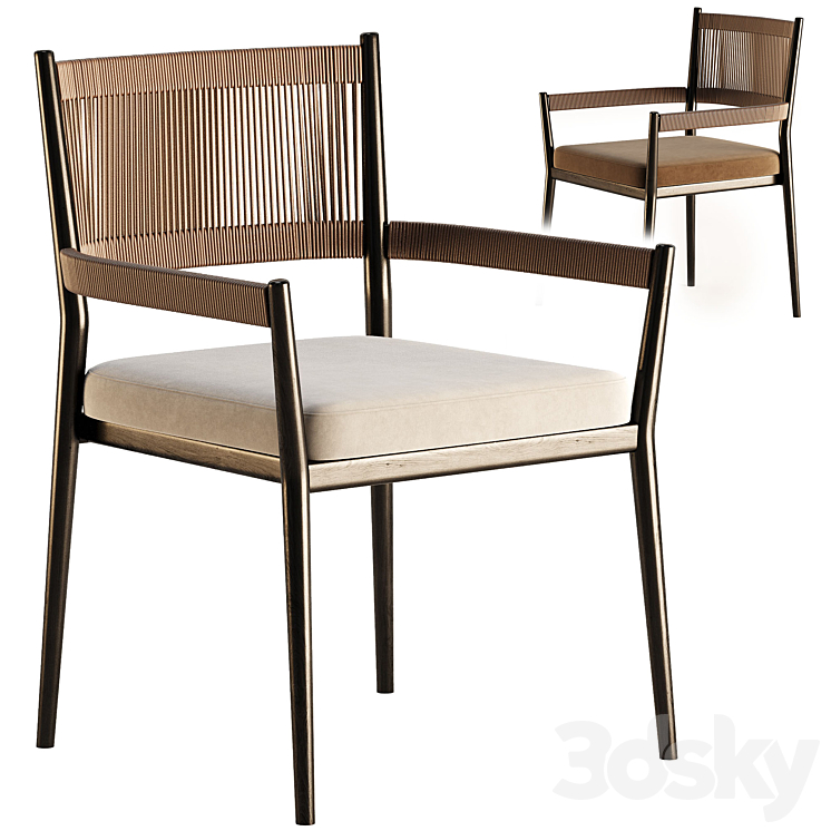 DINE OUT CHAIR By Cassina 3D Model