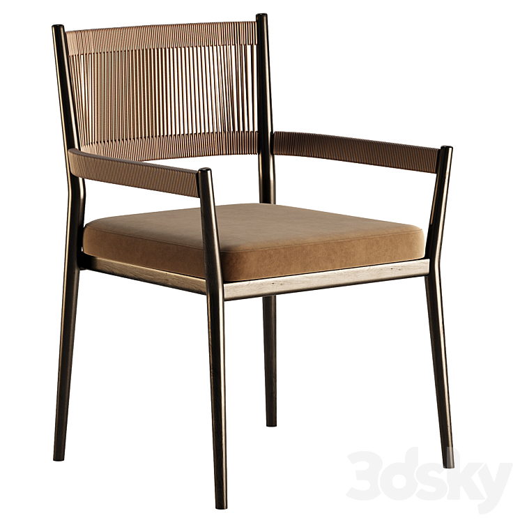 DINE OUT CHAIR By Cassina 3DS Max Model - thumbnail 2