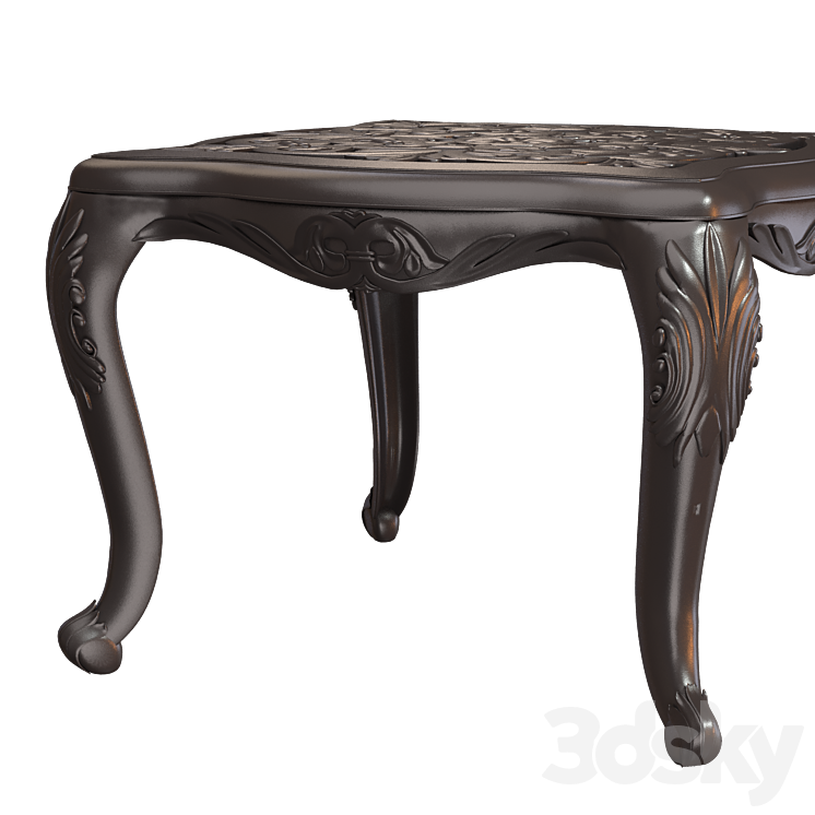 OM Azhur coffee table square 3D Model