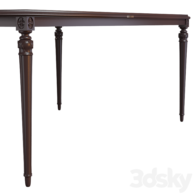 OM Espira rectangular table 3D Model
