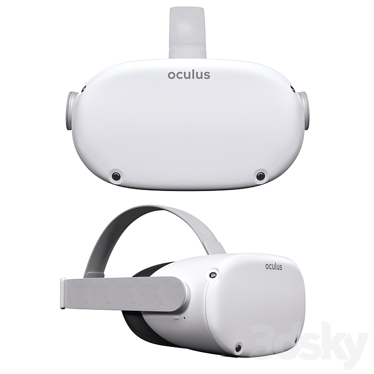 Oculus Quest 2 3D Model
