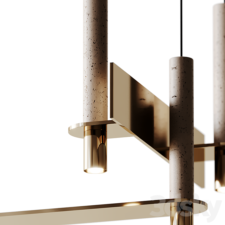 Davidpompa Meta Parallel Brass 140 3D Model Free