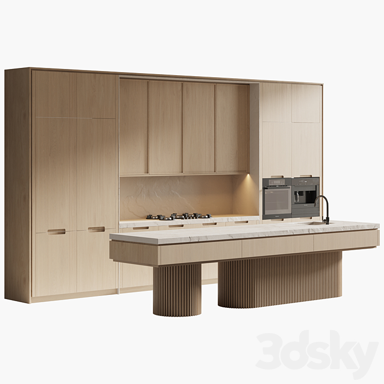 kitchen set 1 3D Model