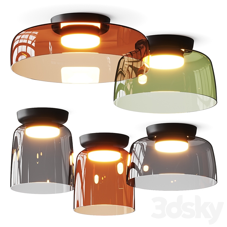 Leds C4 Levels Ceiling Lamps Ceiling lamp 3D model