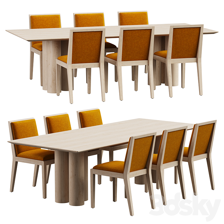 The Ready dining table 3D Model
