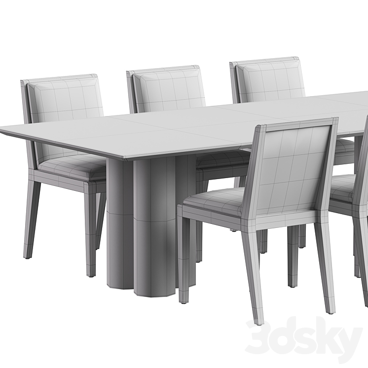 The Ready dining table 3D Model