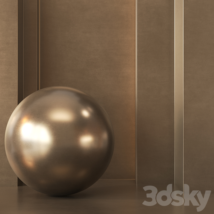 4 in 1 Metall Pack Textures 4K - Seamless - Vol 2 3D Model Free